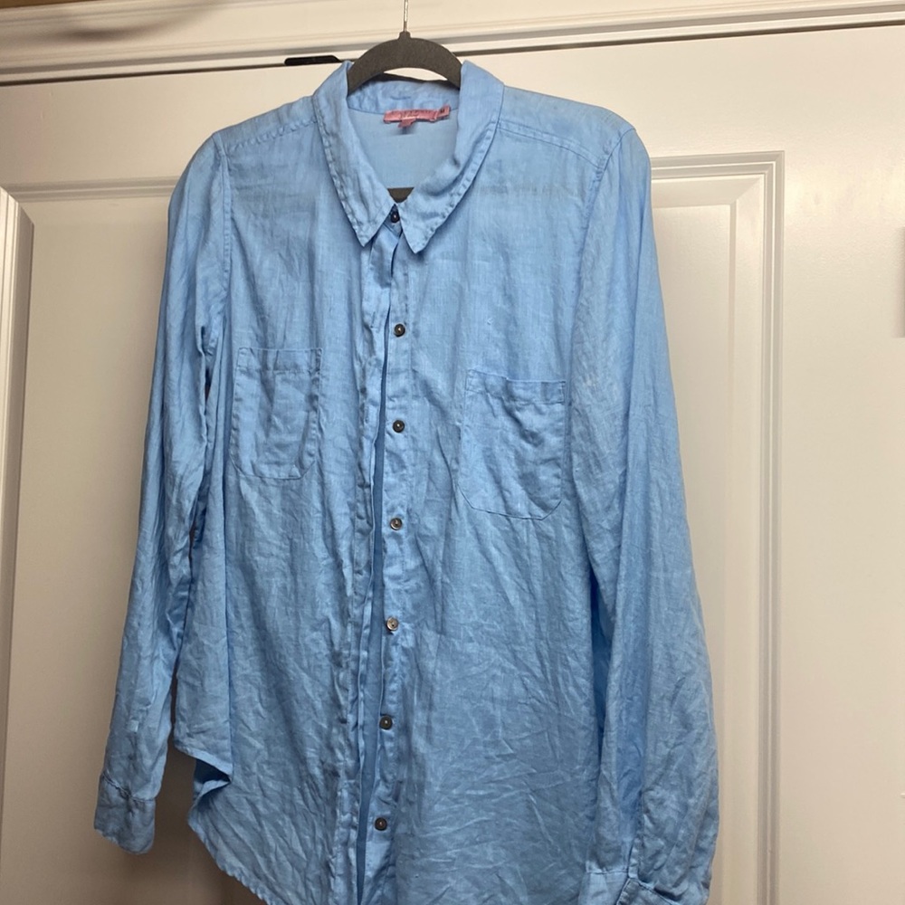 Calypso St. Barts Linen Shirt
